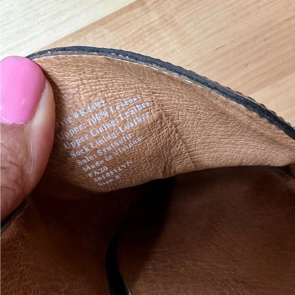 Madewell black leather loafer mule size 8 - Picture 11 of 11